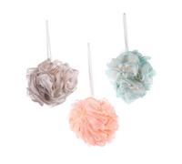 TOGEVAL 3 piezas Esponja de Baño Grande de Malla Exfoliante Corporal para Ducha Limpia Piel y Crea Suave Accesorios de Baño para Hombres y Mujeres