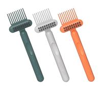 TOGEVAL 3 Piezas Limpiador de Cepillos de Pelo, Herramienta para Limpieza de Peines y Cepillos, Removedor de Pelo para Mantenimiento de Cabello, Compacto y Ligero, Uso en Color Aleatorio