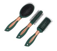 TOGEVAL 3 piezas Peines para Pelo Rizado y Desenredante Cepillo Paddle con Cerdas Suaves y Peine Ventilado Kit Profesional para Cabello Seco y Mojado
