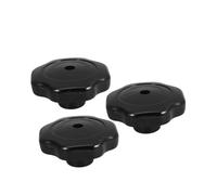 TOGEVAL 3 Piezas Perilla para Olla Presión Resistente Plástico Mando Giratorio Ajustable para Control de Presión y Cierre Hermético Recambio Práctico para Tapas de Olla
