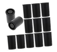 TOGEVAL 30 Piezas Botes Transparentes para Almacenamiento de Película con Tapa Envases Rectos Apilables para Carretes de Cámara Organizadores Prácticos para Accesorios Fotográficos