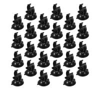 TOGEVAL 30 Ventosas para Pecera con Clip de Fijación Ajustable para Tuberías de Agua Soporte Reutilizable para Mangueras de Acuario Juego de 30 Piezas para Tubos de Aire y Co2