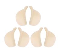 TOGEVAL 3pares Parche Corrector para Levantar las Orejas Cinta de Silicona Autoadhesiva Color Piel Soporte para Orejas de Elfo para Maquillaje y Cosplay por Caja