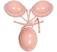 TOGEVAL 3piezas Barriga Falsa Inflable para Papá Noel Accesorio de Actuación Realista para Fiestas Navideñas y Cosplay