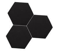 TOGEVAL 3piezas Paneles Acústicos Hexagonales Aislantes De De Absorbente Para y Material Ignífugo y Instalación