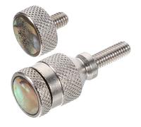 TOGEVAL 4 Juegos De Tuercas De Tornillo Saxofón Soprano Tornillo De Cuello De Saxofón Profesional Tornillo De Cuello Curvado Saxo Alto Lira Reemplazo De Tornillo De Saxofón Tenor