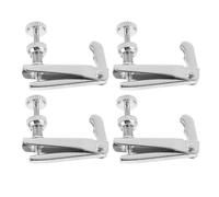 TOGEVAL 4 piezas Ajustadores Finos de Violín de Afinadores Precisión para Cuerdas Herramientas Prácticas para Partes de Violín Duraderos y Fáciles de Instalar