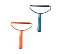 TOGEVAL 4 piezas Cepillo Quita Pelo Mascotas Peine Doble Cara para Ropa y Muebles Herramienta Portátil para Limpiar Pelusa y Pelo Suelto Perros y Gatos Mango Ergonómico Antideslizante Uso