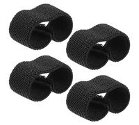 TOGEVAL 4 Piezas de Sujetadores de Cinturón Elástico de Nailon para Mochilas, Retén Fuerte, Liviano, Acabado Exquisito para Fotógrafos y Cinturón de Servicio