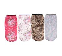 TOGEVAL 4 piezas Gorros Elásticos de Satén con Ala Ancha para Protección de Cabello para Trenzas Extensiones y Cabello Rizado Cómodos y Ajustables para Uso Diario y Regalo