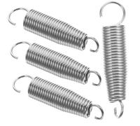 TOGEVAL 4 piezas Muelles para Pedal Batería Muelle Resorte Duradero de Alta Tensión para Pedal Bombo Accesorios de Percusión Resistentes y Fáciles de Instalar