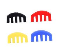 TOGEVAL 4 Piezas practicar silencio silenciador de violín soporte para boquilla de trompeta Mute de caucho para violín práctica sordo para sordo de práctica en forma de garra