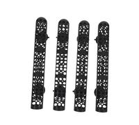 TOGEVAL 4 Piezas Protector del Calentador para Acuario 24,5 CM, Funda Protectora de Plástico Resistente al Calor para Varillas 2,8 CM de Diámetro, 4 Unidades Ventosas, Seguridad para Peces