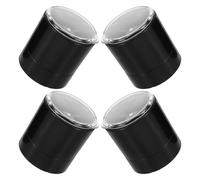 TOGEVAL 4 Piezas Tapas para Molinillos de Sal y Pimienta Manuales de Cubiertas Ajustables para Molinillo de Especias Protección Hermética para Conservación y Control de Accesorios