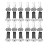 TOGEVAL 40piezas Clip para Ambientador de Coche Redondo Clips Metálicos para Rejilla de Ventilación Soporte para Aromaterapia Coche Decoración de Salida de Aire