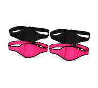 TOGEVAL 4piezas Cinturón Micrófono Soporte Portátil para Micrófono Inalámbrico para Actividades De Fitness y Yoga