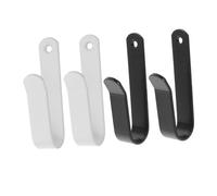 TOGEVAL 4piezas Gancho para Tablas de Esquí Soporte de Pared para Snowboard Ganchos de Pared para Garaje para Colgar Snowboards la Habitación o Garaje Material Resistente Incluidas