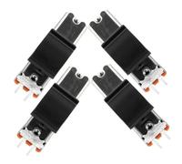 TOGEVAL 4piezas Interruptor De Regulación De Intensidad Potenciómetro Deslizante Lineal Potenciómetro De Audio Estéreo Para Sintonización Estudio