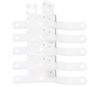 TOGEVAL 5 Pares de Poleas Magnéticas para Riel de Cortina Eléctrica Rodillos Curvos de Alta Resistencia Deslizadores para Ventanas y Dormitorios Accesorios para Cortinas Que No Dejan