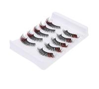 TOGEVAL 5 pares Pestañas Postizas Gato Natural Densidad Extensiones Maquillaje Diario Fiesta