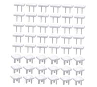 TOGEVAL 50 Piezas Cubierta de Fuente de Alimentación para Bebés Tapas de Seguridad para Enchufes de Estados Unidos para Hogares Pequeños