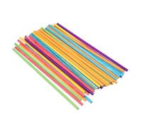 TOGEVAL 50 piezas Palos de Ritmo de Madera Coloridos para Actividades Educativas Infantiles Instrumentos Musicales de Percusión Seguros y Duraderos para Aula y Grupal
