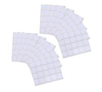 TOGEVAL 500 Piezas Adhesivos de Espuma Redondos para Mechas de Vela Unidades Doble Cara Resistentes para Manualidades y Fijación Precisa Velas Decorativas y Votivas