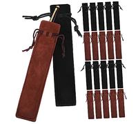 TOGEVAL 50piezas Cordón para Bolígrafos Fundas Individuales para Escolares y Oficina Protectoras para Bolígrafos