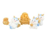 TOGEVAL 6 Figuras De Hanfu Chinas Adorables Adornos De Dragón Juguete De Dragón 2023 Decoración De Escritorio Figuras De Jardín De Hadas De