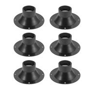 TOGEVAL 6 Piezas Bocinas de Agudos para Altavoz con Rosca Bocina Plástica para Tweeter de Alta Frecuencia Compatibles con Sistemas de Teatro Casa y Escenarios