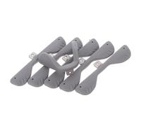 TOGEVAL 6piezas Almohadillas Nasales Forma para Gafas Unidades Antideslizantes Suaves Soporte Nasal Cámara de Aire Correas de Sujeción para Deporte y Uso Diario