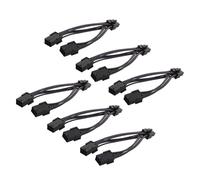 TOGEVAL 6piezas Cable Adaptador De Tarjeta Gráfica Unidades para Fuente De Alimentación De Gpu Uso Tarjetas Gráficas