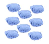 TOGEVAL 8 piezas Almohadillas de Pulido para Coche de Microfibra Aplicadores de Cera Reutilizables y Lavables Capó Pulidor Suave para Detallado Automotriz Mejora Brillo y Protege Pintura