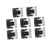 TOGEVAL 8 Piezas Conectores Modulares de Sofá Seccional con Tornillos Clips Metálicos Resistentes para Muebles Fijación Segura y Rápido