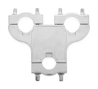 TOGEVAL Abrazadera de Elevador Metálica para Rack de Batería Electrónica Clip Ajustable para Tubos Accesorio Versátil para Hardware de Batería Montaje Estable y Electrónica