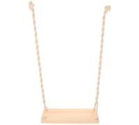 TOGEVAL Accesorio de Columpio de Madera para Sesión de Fotos, Soporte Seguro y Portátil, Silla Columpio Infantil para Estudio Fotográfico, Decoración Natural para Fotografía de Bebés