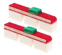TOGEVAL Accesorios Mantenimiento de Piano Vertical Rebabas 2 Piezas Varios Estilos de Inhibidores de Ruido de Fieltro de Lana y Madera Forma Uniforme Varios Estilos para Piano