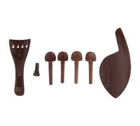 TOGEVAL Accesorios para Violín de Madera Incluye Clavija de Violín y Cordal de Repuestos para Violinistas y Amantes Música para Uso Tienda Hogar y Práctica Musical