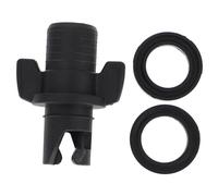 TOGEVAL Adaptador de Válvula para Bomba de Aire Inflable Accesorio para Kayak Bote y Tablas Sup Manguera Compatible para Inflado Rápido y Reemplazo Práctico