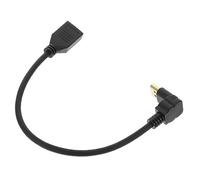 TOGEVAL Adaptador Displayport Macho Hembra Angulado Para Monitor Extensión De Cable De Pantalla y Pc