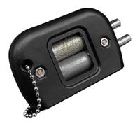 TOGEVAL Afilador Portátil para Cuchillas de Patines de Hockey, Piedra de Afilar Ajustable Tornillo, Antideslizante y Resistente para Afilar Hojas de Patines de Hielo, Herramienta Práctica