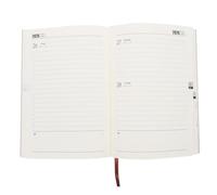 TOGEVAL Agenda 2026 A5 Cuaderno Planificador Anual de Tareas y Calendario Semanal Cubierta Piel Sintética Gruesa Azul Vaquero 365 Días Diario para Gestión Diaria y Uso Académico