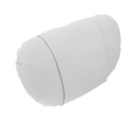 TOGEVAL Almohada de Apoyo Lumbar para Coche Cojín de Respaldo Transpirable de Algodón PP Soporte Ergonómico Zona Lumbar Compatible Todos los Modelos Adecuado para Viajes Largos y