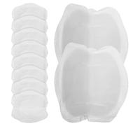 TOGEVAL Almohadillas de Lactancia Desechables Finas y Transpirables Discos Absorbentes Anti-Desbordamiento para Pecho Tamaño Pequeño 48 Unidades Protección Cómoda y Seca para Uso