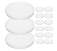 TOGEVAL Almohadillas y Uso para Disfrutar Aceites Esenciales Lugar Diseño Minimalista de Algodón 50 Recambio Portátil para Medallones Aromáticos para Collar de Aromaterapia