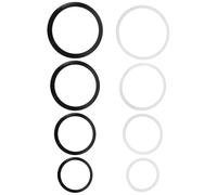 TOGEVAL Anillo Amortiguador para Platillo, Almohadilla Silenciadora para Batería de 1 Set, Adecuado para Estudios y Ensayos