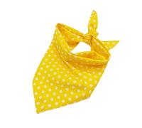 TOGEVAL Babero para Collar De Perro Babero para Perro Puntos Redondos Collar Triangular De Moda para Mascotas para Paseos y Actividades Al Aire