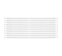 TOGEVAL Barras Colgantes Metálicas para Archivos de Oficina 345 CM 10 Piezas Organizador de Documentos Sistema de Suspensión Varillas para Gestión y Almacenamiento de Archivos