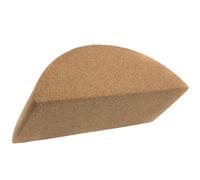 TOGEVAL Bloque de Yoga Pequeño de Corcho Antideslizante Ladrillo Semicircular para Entrenamiento y Equilibrio Accesorio Ligero y Duradero para Yoga Pilates y Ejercicio Fitness