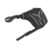 TOGEVAL Bolsa de Cintura con Correa para Pierna Ajustable Riñonera Deportiva Multifunción de Oxford para Camping y Moto Gran Capacidad para Accesorios al Aire